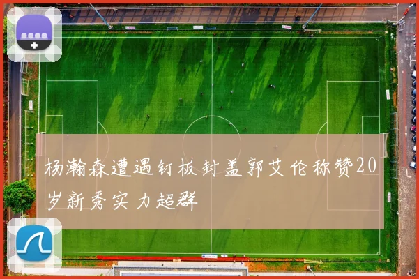 杨瀚森遭遇钉板封盖郭艾伦称赞20岁新秀实力超群